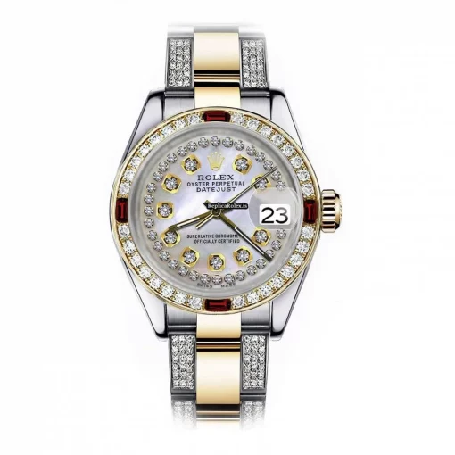 Fantastic Replica Rolex Datejust 16013 Automatic Movement 36mm Gold/steel Case Mens/unisex Watch