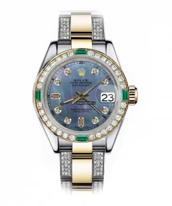 Awesome Fake Rolex Lady-datejust 68273 Automatic Movement 31mm Gold/steel Case Womens Watch