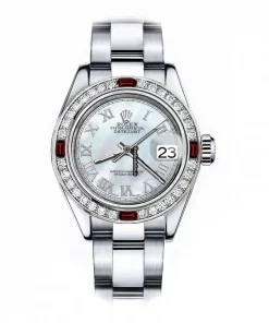 Trustworthy Replica Rolex Oyster Perpetual Lady Date 69160 Automatic Movement 26mm Steel Case Womens Watch