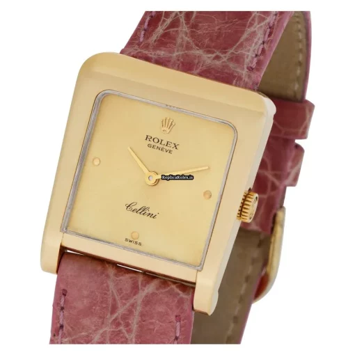 Exquisite Replica Rolex Cellini 4100 Manual Winding Movement Watch - Image 8