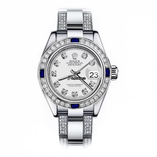 Amazing Fake Rolex Lady-datejust 68274 Automatic Movement 31mm Steel Case Womens Watch