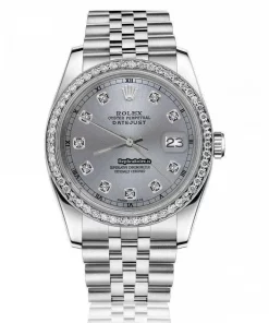High-end Fake Rolex Datejust 16030 Automatic Movement 36mm Steel Case Mens/unisex Watch