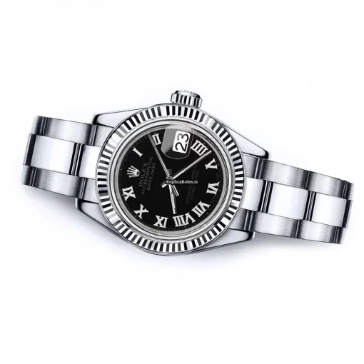 Fantastic Replica Rolex Lady-datejust 69173 Automatic Movement 31mm Steel Case Womens Watch - Image 3