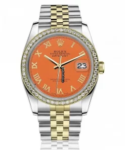 1:1 Replica Rolex Datejust 16013 Automatic Movement 36mm Gold/steel Case Mens/unisex Watch