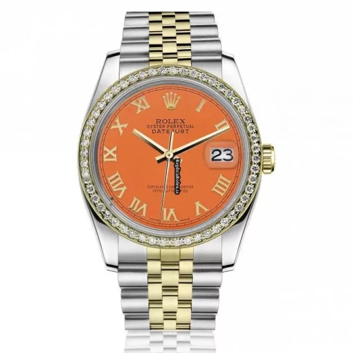1:1 Replica Rolex Datejust 16013 Automatic Movement 36mm Gold/steel Case Mens/unisex Watch