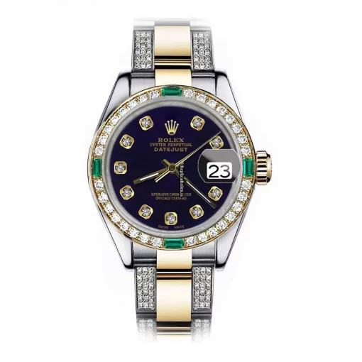 Wonderful Replica Rolex Lady-datejust 68273 Automatic Movement 31mm Gold/steel Case Womens Watch