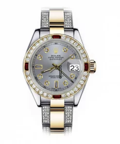 Wonderful Replica Rolex Datejust 16013 Automatic Movement 36mm Gold/steel Case Mens/unisex Watch