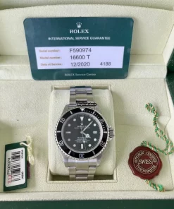 Affordable Replica Rolex Sea-dweller 4000 16600 Caliber 3135 Automatic Movement 40mm Steel Case Mens/unisex Watch