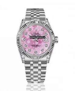 Unique Replica Rolex Oyster Perpetual Lady Date 69160 Automatic Movement 26mm Steel Case Womens Watch