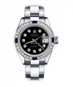 High Quality Replica Rolex Oyster Perpetual Lady Date 69160 Automatic Movement 26mm Steel Case Womens Watch