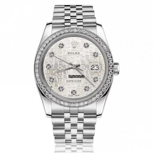 Attractive Fake Rolex Datejust 16030 Automatic Movement 36mm Steel Case Mens/unisex Watch