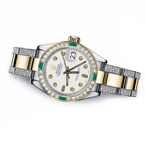 High Quality Replica Rolex Datejust 16013 Automatic Movement 36mm Gold/steel Case Mens/unisex Watch - Image 2