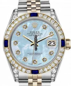 Awesome Replica Rolex Lady-datejust 69173 Automatic Movement 26mm Gold/steel Case Womens Watch