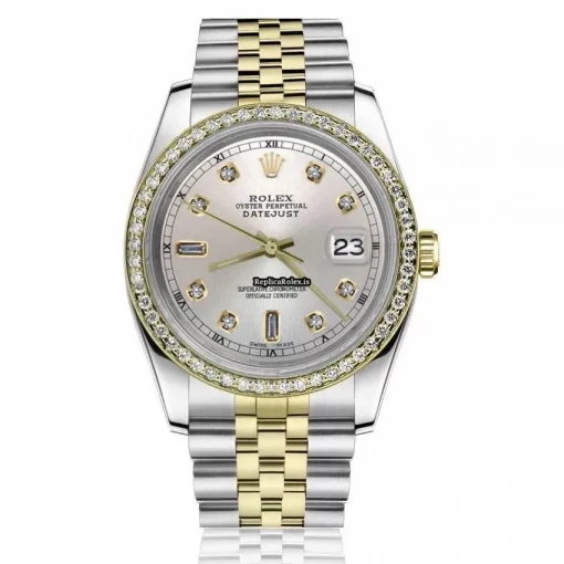 Perfect Fake Rolex Lady-datejust 69173 Automatic Movement 26mm Gold/steel Case Womens Watch