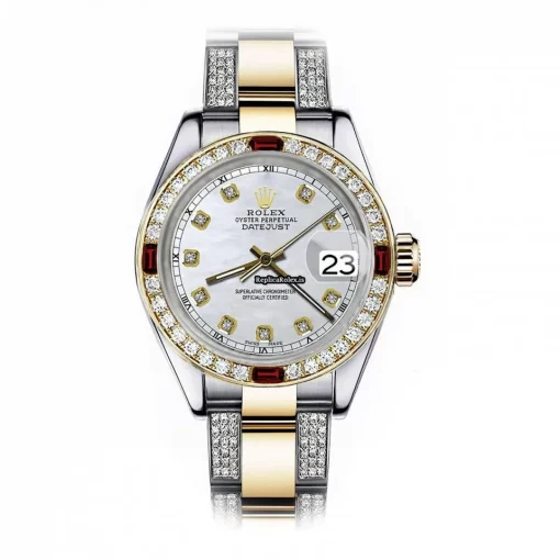 Excellent Replica Rolex Datejust 16013 Automatic Movement 36mm Gold/steel Case Mens/unisex Watch