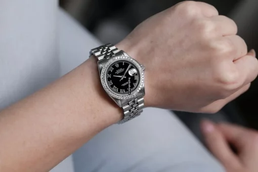 Unique Replica Rolex Lady-datejust 68274 Automatic Movement 31mm Steel Case Womens Watch - Image 4