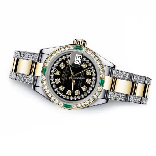 Nice Replica Rolex Datejust 16013 Automatic Movement 36mm Gold/steel Case Mens/unisex Watch - Image 2