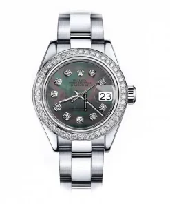 Offering Replica Rolex Oyster Perpetual Lady Date 69160 Automatic Movement 26mm Steel Case Womens Watch