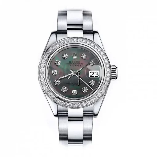 Offering Replica Rolex Oyster Perpetual Lady Date 69160 Automatic Movement 26mm Steel Case Womens Watch