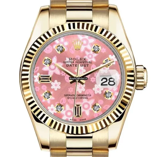 Distinctive Fake Rolex Lady-datejust 6917 Automatic Movement Womens Watch