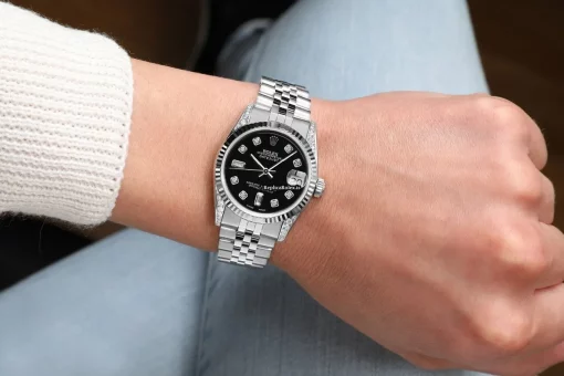 Best Replica Rolex Lady-datejust 68274 Automatic Movement 31mm Steel Case Womens Watch - Image 6