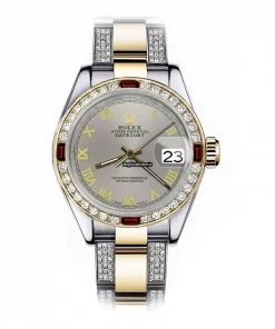 Ideal Replica Rolex Lady-datejust 68273 Automatic Movement 31mm Gold/steel Case Womens Watch
