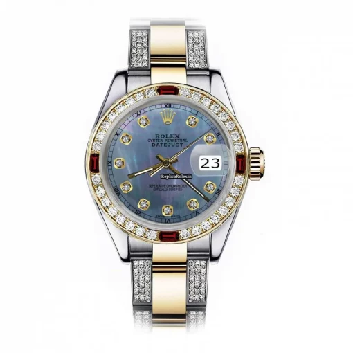 Popular Fakes Rolex Datejust 16013 Automatic Movement 36mm Gold/steel Case Mens/unisex Watch