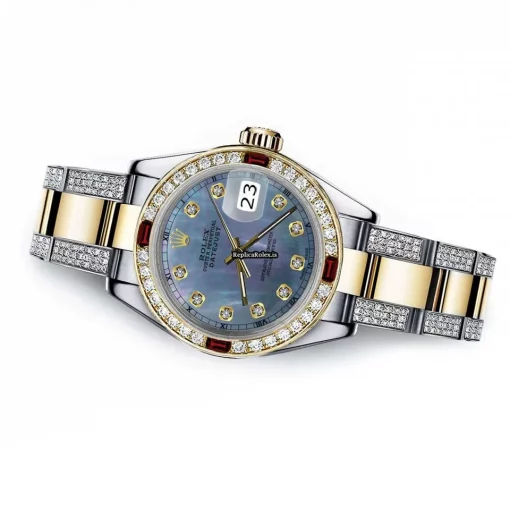 Popular Fakes Rolex Datejust 16013 Automatic Movement 36mm Gold/steel Case Mens/unisex Watch - Image 2