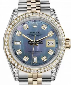 Best Replicas Rolex Lady-datejust 68274 Automatic Movement 31mm Gold/steel Case Womens Watch