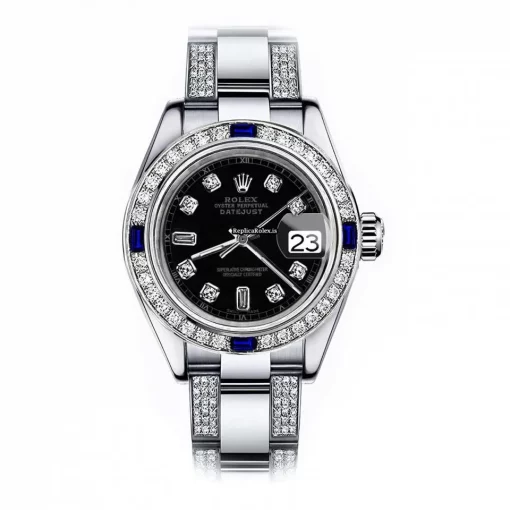 Quality Fake Rolex Lady-datejust 68274 Automatic Movement 31mm Steel Case Womens Watch