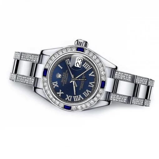 Fabulous Replica Rolex Lady-datejust 68274 Automatic Movement 31mm Steel Case Womens Watch - Image 2