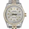 Nice Copies Rolex Lady-datejust 69173 Automatic Movement 26mm Gold/steel Case Womens Watch