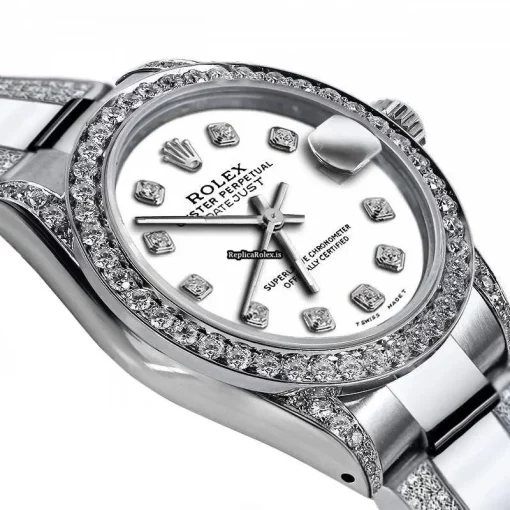Epic Replica Rolex Lady-datejust 68274 Automatic Movement 31mm Steel Case Womens Watch - Image 2