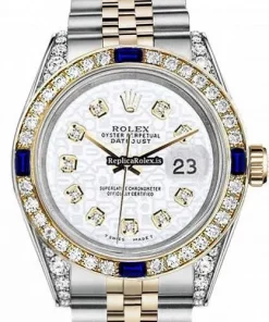 Excellent Replica Rolex Lady-datejust 68273 Automatic Movement 31mm Gold/steel Case Womens Watch