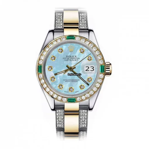 Amazing Replica Rolex Datejust 16013 Automatic Movement 36mm Gold/steel Case Mens/unisex Watch