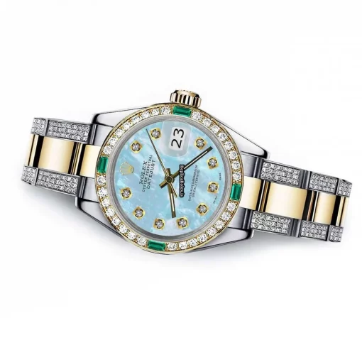Amazing Replica Rolex Datejust 16013 Automatic Movement 36mm Gold/steel Case Mens/unisex Watch - Image 2