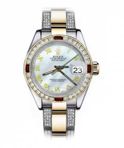 Lovely Fake Rolex Datejust 16013 Automatic Movement 36mm Gold/steel Case Mens/unisex Watch