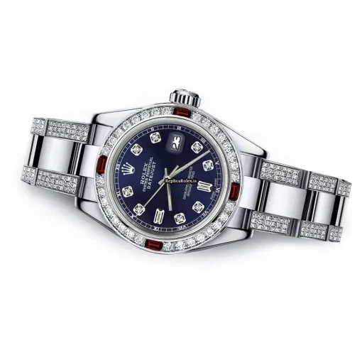 Beautiful Fakes Rolex Lady-datejust 68274 Automatic Movement 31mm Steel Case Womens Watch - Image 2