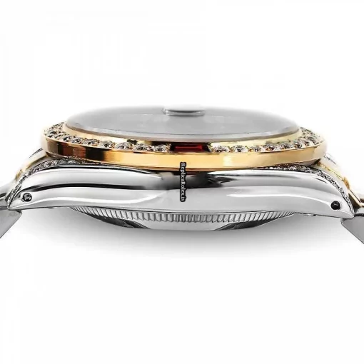Unique Replica Rolex Lady-datejust 69173 Automatic Movement 31mm Gold/steel Case Womens Watch - Image 2