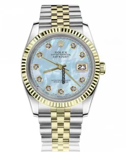 Awesome Replica Rolex Lady-datejust 68274 Automatic Movement 31mm Gold/steel Case Womens Watch