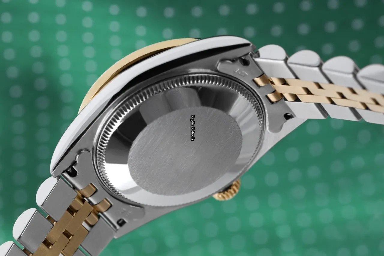 Great Replica Rolex Lady-datejust 68274 Automatic Movement 31mm Gold/steel Case Womens Watch - Image 4