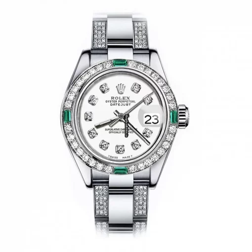 Great Fake Rolex Lady-datejust 68274 Automatic Movement 31mm Steel Case Womens Watch