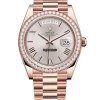 Appealing Copy Rolex Day-date 40 228345rbr Automatic Movement Rose Gold Case Mens/unisex Watch