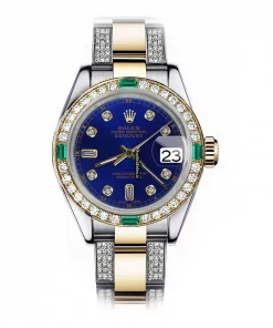 Trustworthy Replica Rolex Lady-datejust 68273 Automatic Movement 31mm Gold/steel Case Womens Watch