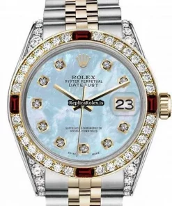 Great Replicas Rolex Lady-datejust 69173 Automatic Movement 31mm Gold/steel Case Womens Watch