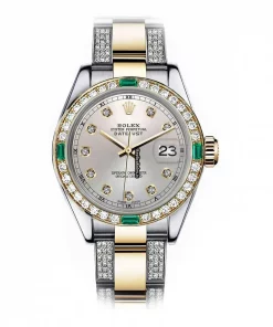 Nice Copies Rolex Lady-datejust 68273 Automatic Movement 31mm Gold/steel Case Womens Watch