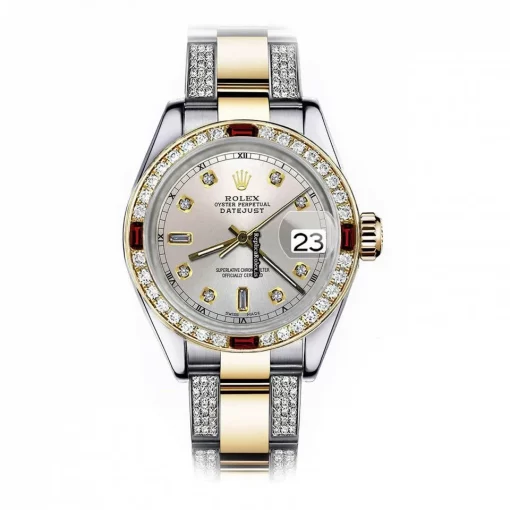 Quality Fake Rolex Datejust 16013 Automatic Movement 36mm Gold/steel Case Mens/unisex Watch