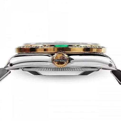 Cool Copy Rolex Lady-datejust 69173 Automatic Movement 26mm Gold/steel Case Womens Watch - Image 2