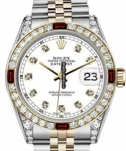 Great Fake Rolex Lady-datejust 69173 Automatic Movement 31mm Gold/steel Case Womens Watch