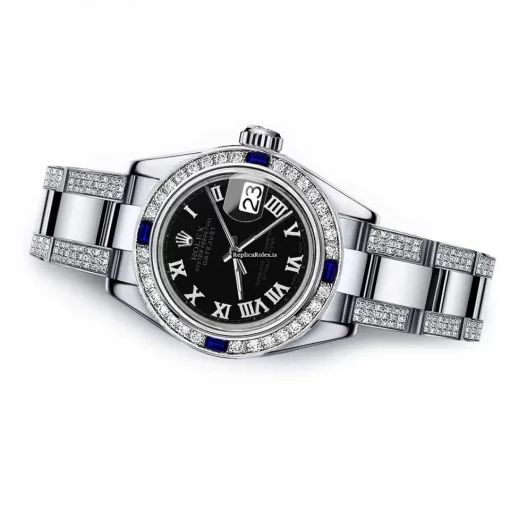 Superb Replica Rolex Lady-datejust 68274 Automatic Movement 31mm Steel Case Womens Watch - Image 2